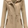 61nKquSwK-L._AC_SL1500.jpg Women's Ligtweight Jackets Anorak Utility Drawstring Waist Hoodie Zip Up Fall Casual Coat with Pockets