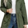 71pjjdScUcL._AC_SL1500.jpg Women's Ligtweight Jackets Anorak Utility Drawstring Waist Hoodie Zip Up Fall Casual Coat with Pockets