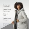 71nlP6EVTeL._AC_SX522_ Women's Long Down Coat Parka Jacket | 750+ Fill Power | Full-Length