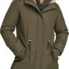 Women's Faux Fur Lined Hooded Parka Jacket
